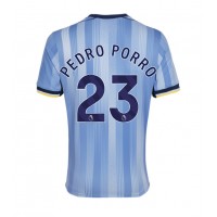 Maglia Calcio Tottenham Hotspur Pedro Porro #23 Seconda Divisa 2024-25 Manica Corta